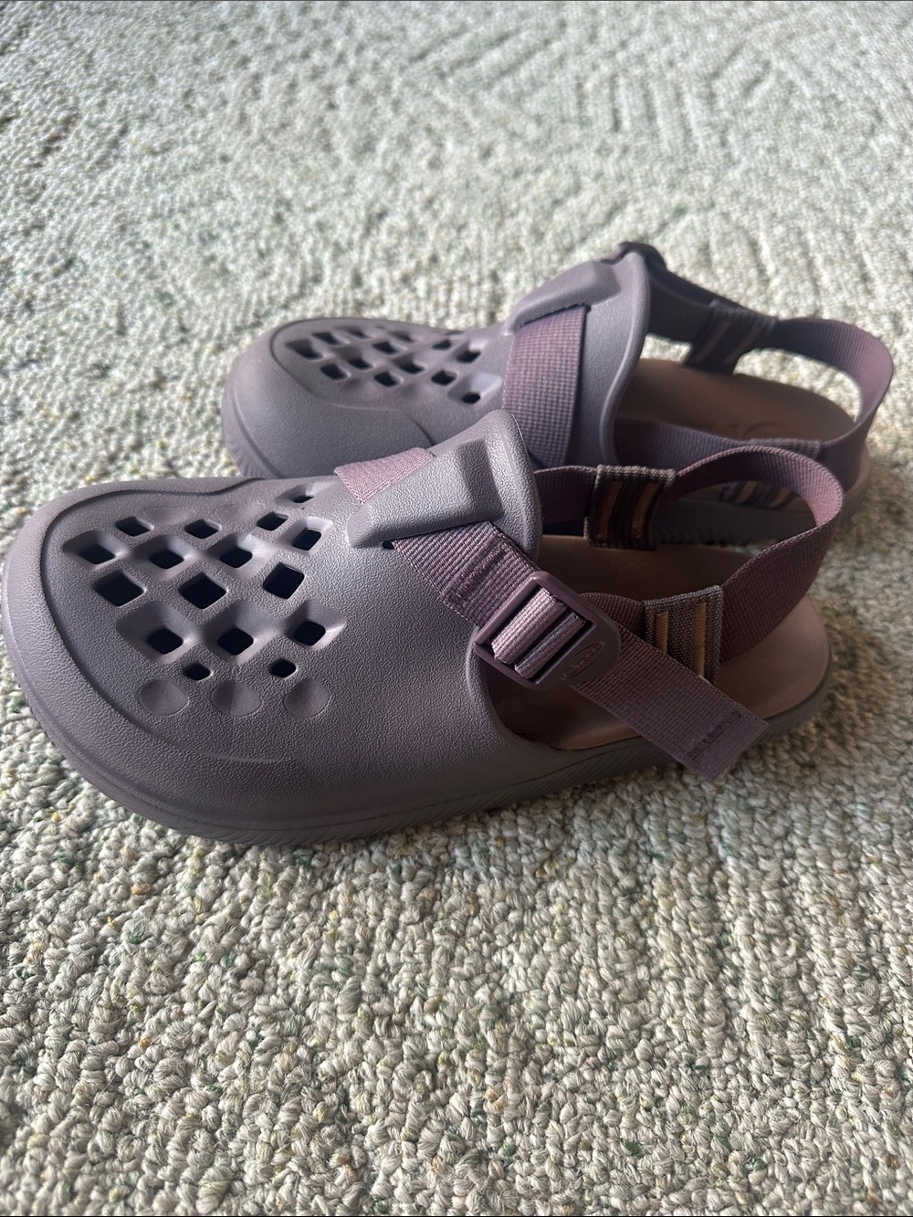 Chaco Dusty Purple Vented Slingback Sandals Recovery shoe